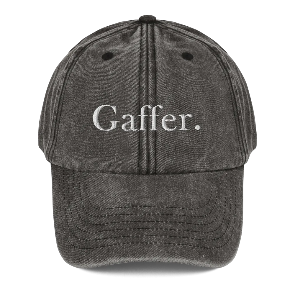 Sqdltd Gaffer Vintage Hat WL