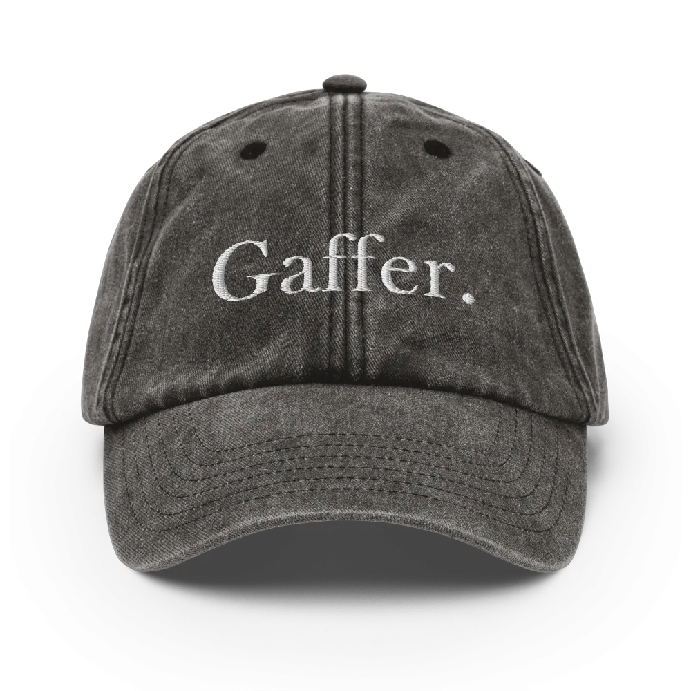 Sqdltd Gaffer Vintage Hat WL