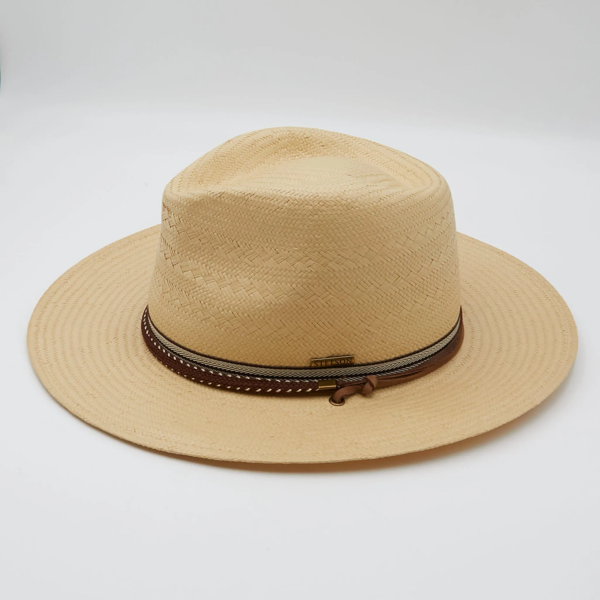 Stetson Traveller Western Inspired Straw Hat Chin Strap UNISEX