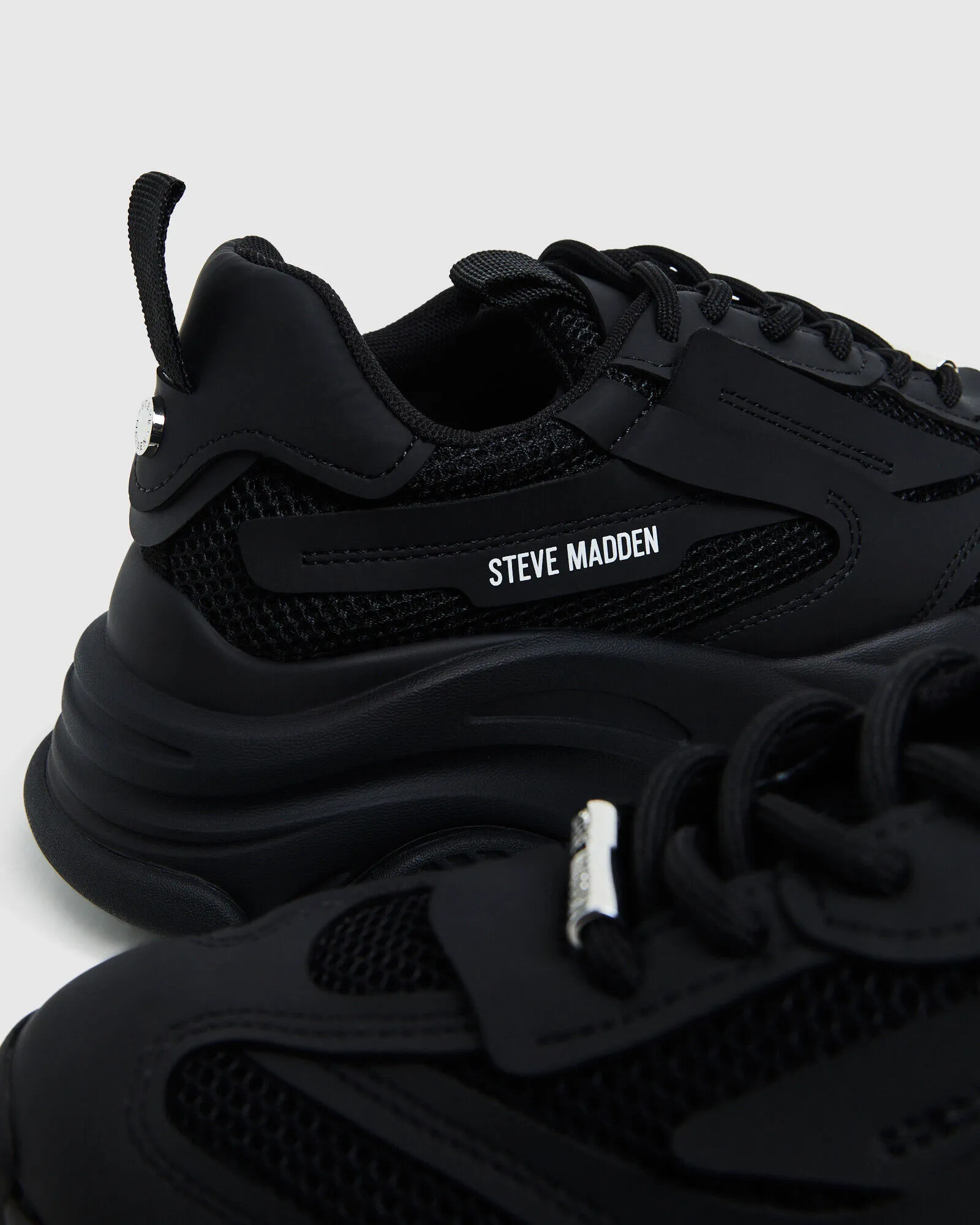 Steve Madden Possession Sneakers Black