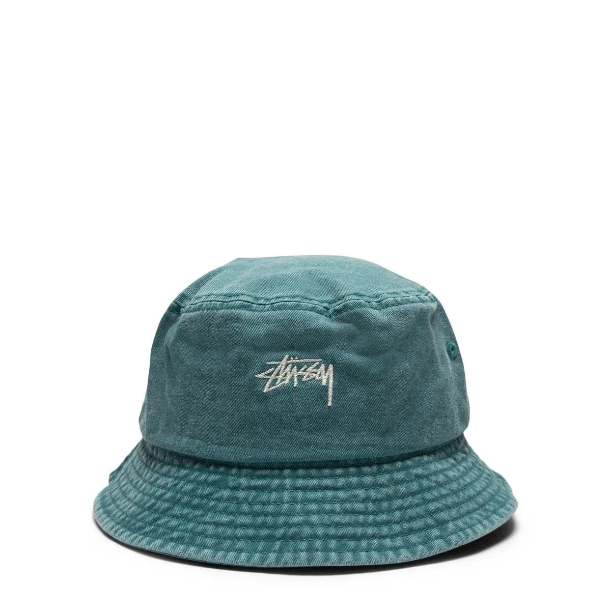 STOCK WASHED BUCKET HAT Green