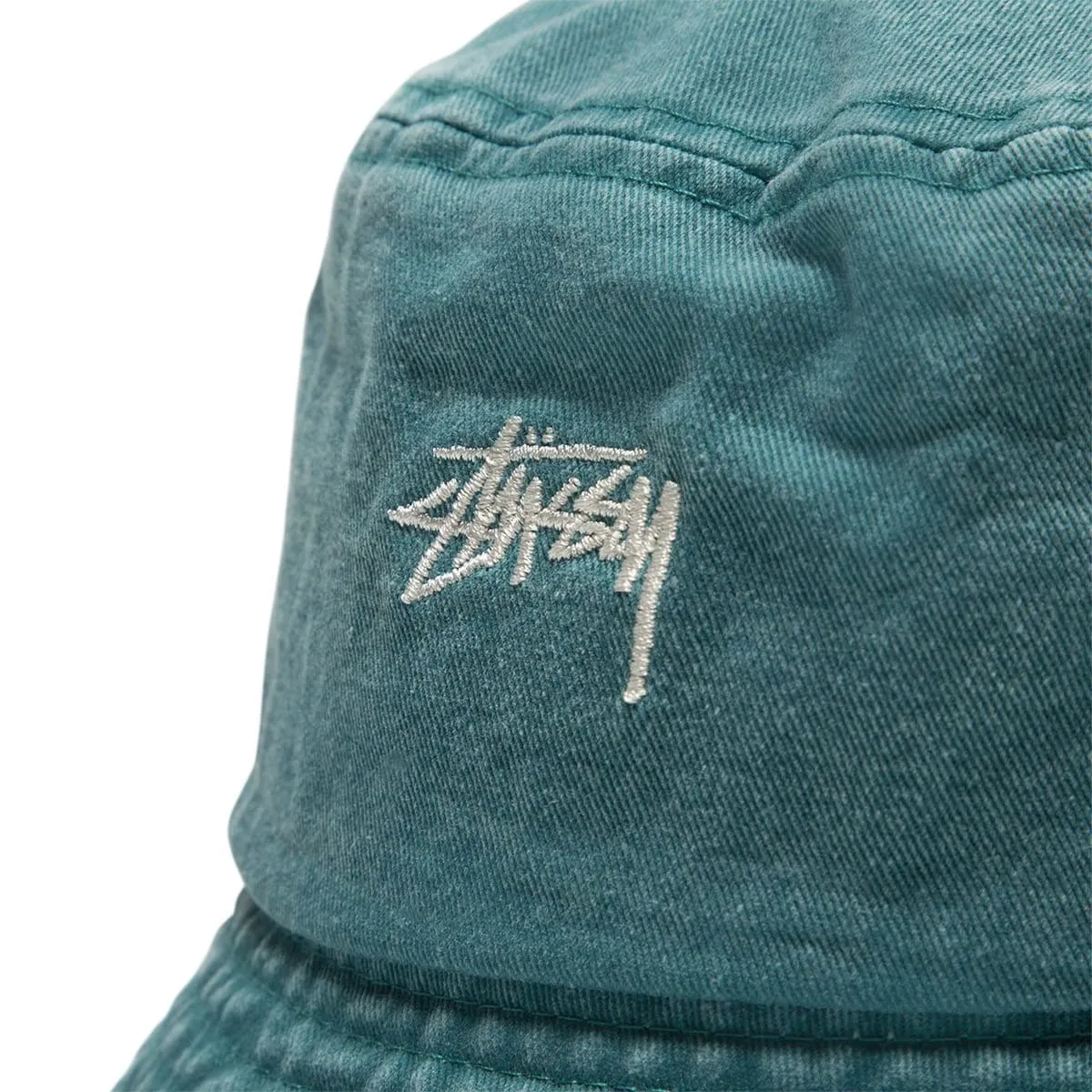 STOCK WASHED BUCKET HAT Green