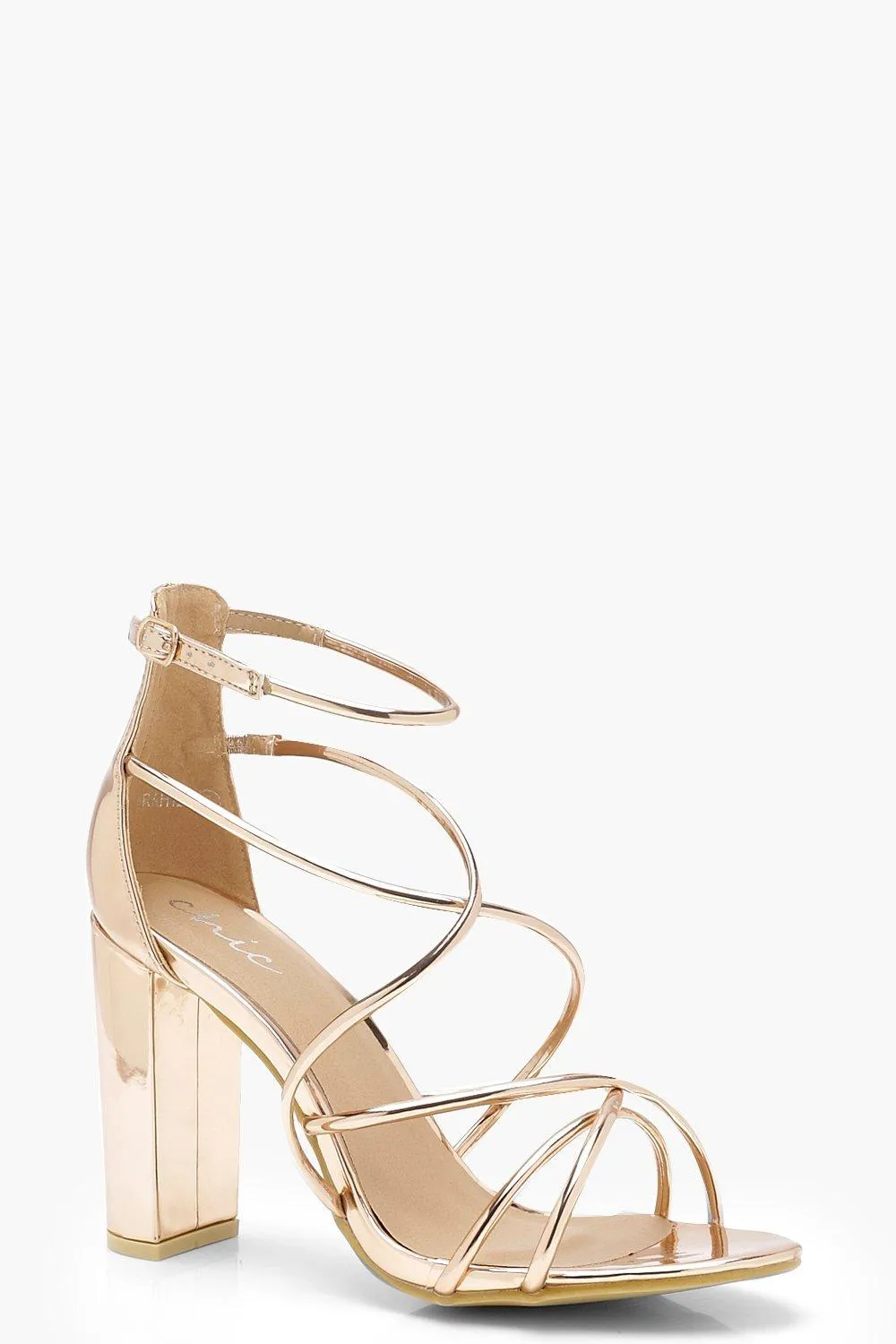 Strappy Block Heel Sandals