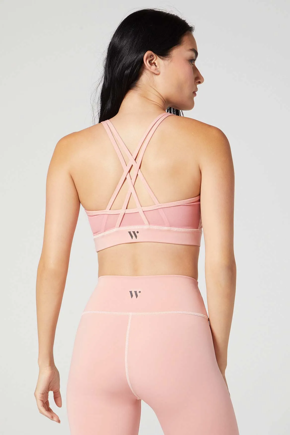 Strappy Bra Rose Blush