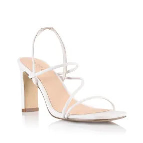 Strappy Heel White - Monarchique