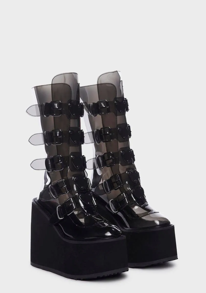 Stylish Triple Strap Boots