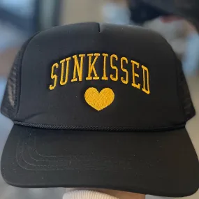 Sun-Embroidered Trucker Hat