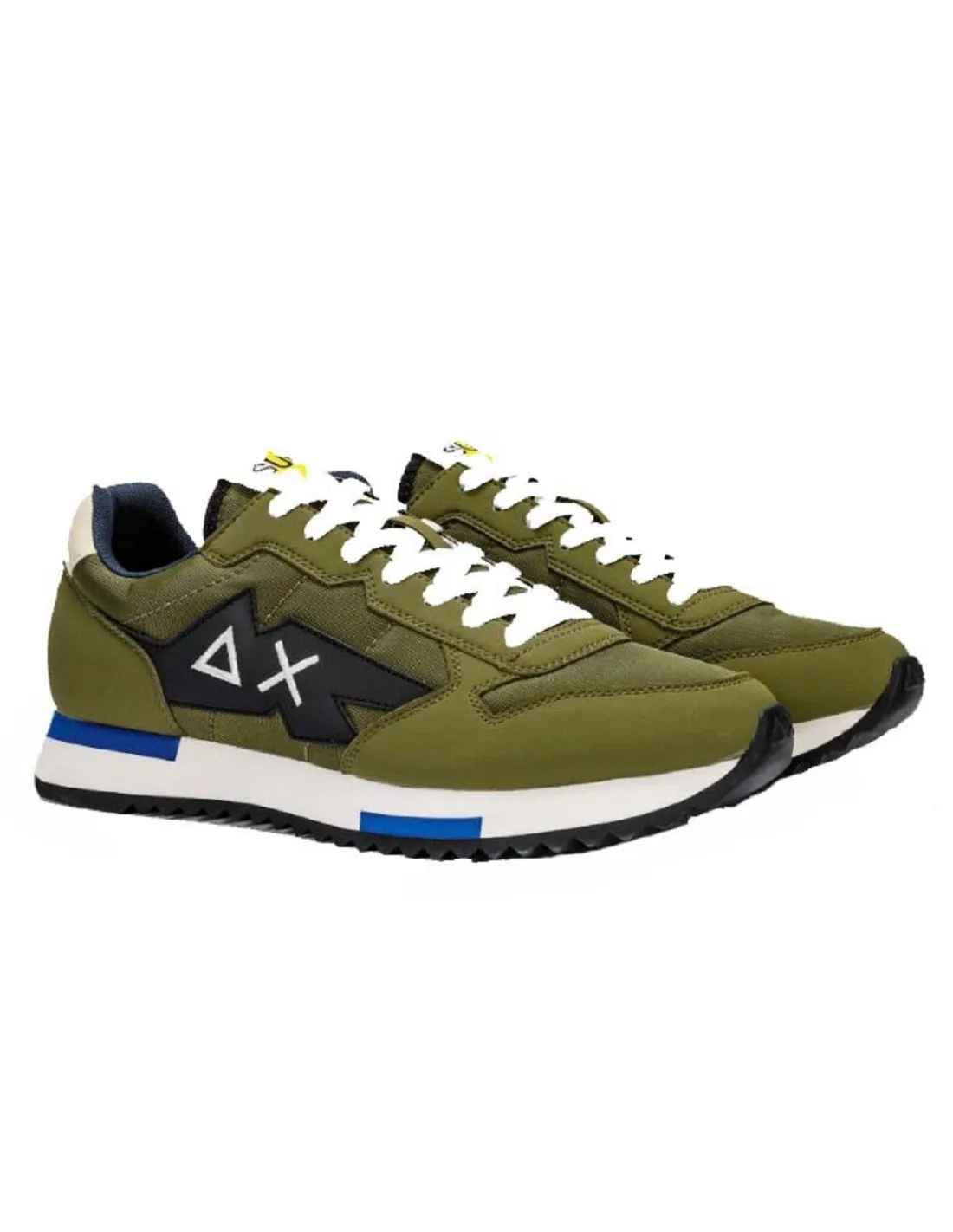 Sun68 men's shoes Niki Solid Z34120 military