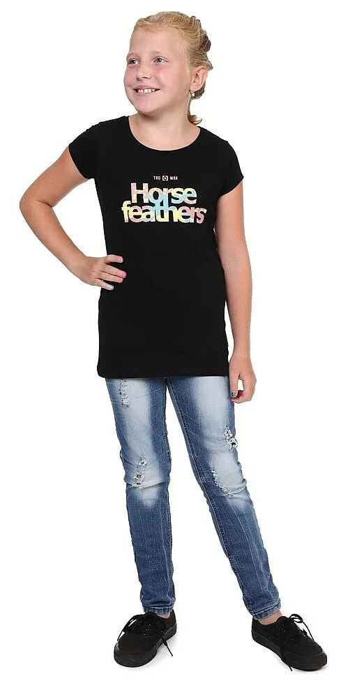 T-Shirt Horsefeathers Billie - Black - girl´s