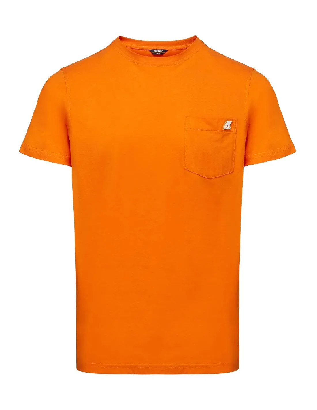 T-shirt K-way uomo Sigur K00AI30 arancione PE23