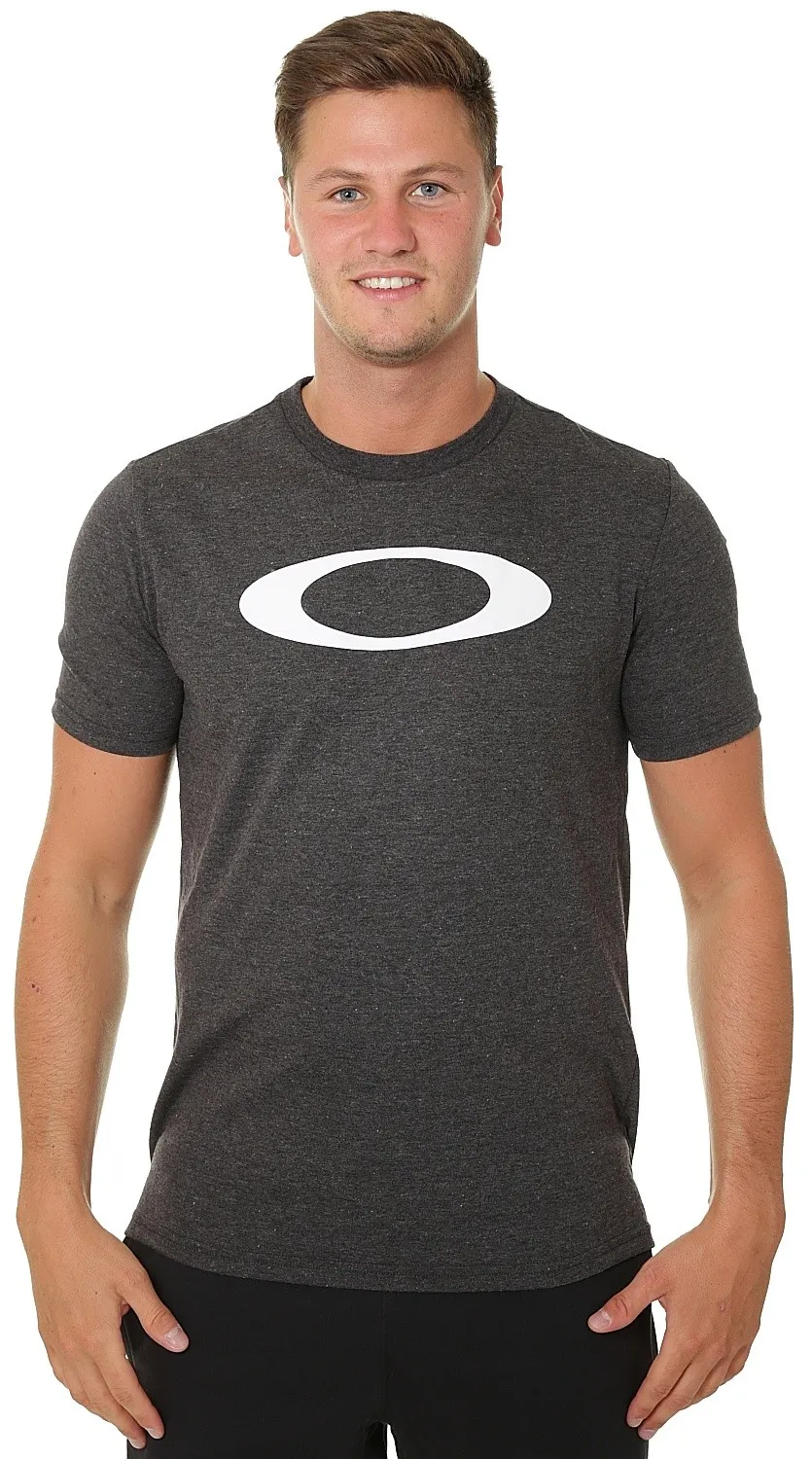 T-Shirt Oakley O Bold Ellipse - Blackout Light Heather - men´s