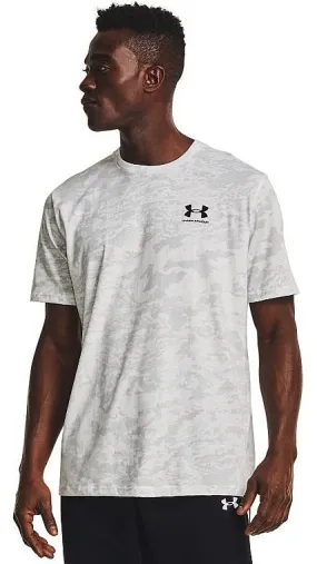 T-Shirt Under Armour ABC Camo - 100/White/Mod Gray - men´s