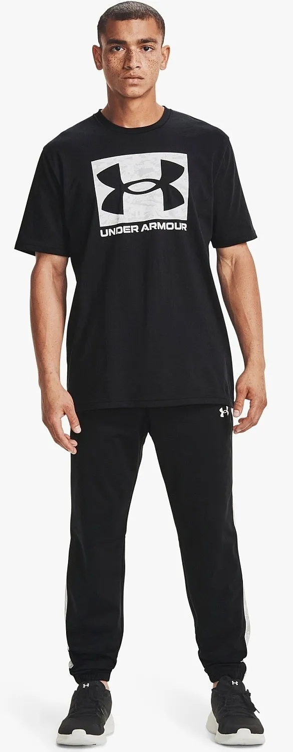 T-Shirt Under Armour ABC Camo Boxed Logo - 001/Black - men´s