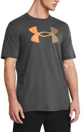 T-Shirt Under Armour Big Logo Fill - Castlerock/Atomic - men´s