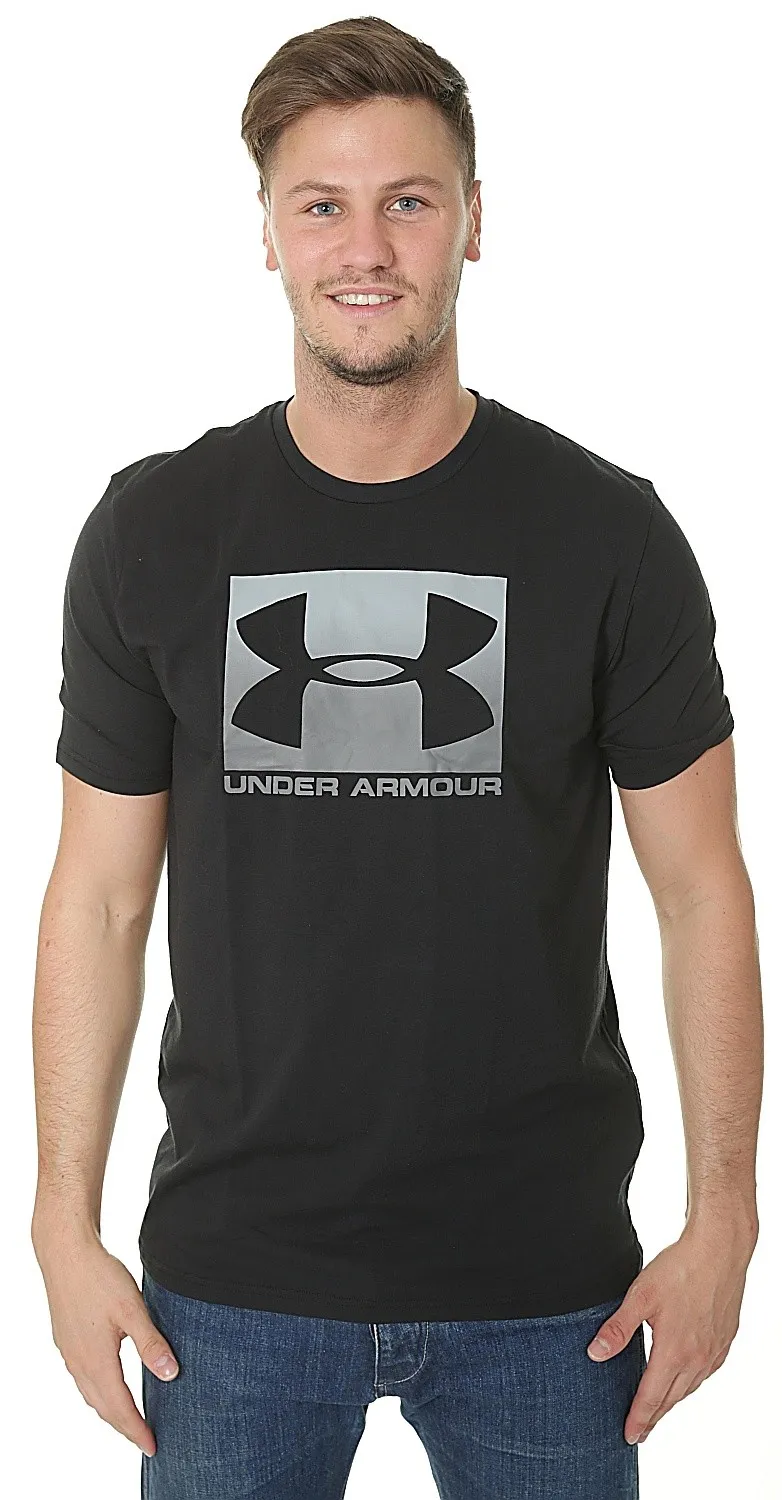 T-Shirt Under Armour Boxed Sportstyle - 001/Black/Steel