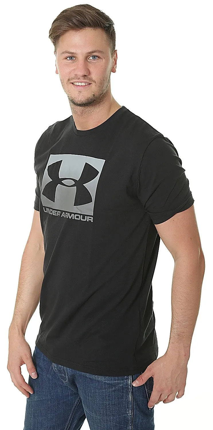 T-Shirt Under Armour Boxed Sportstyle - 001/Black/Steel