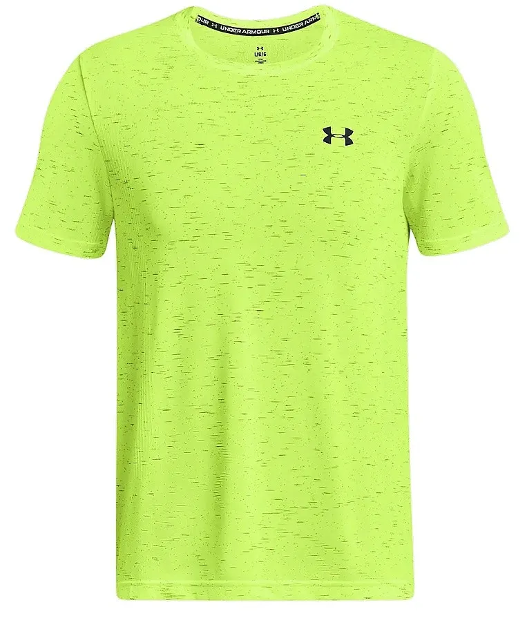 T-Shirt Under Armour Vanish Seamless - High Vis Yellow/Black - men´s