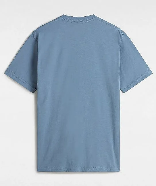 T-Shirt Vans Left Chest Logo II - Bluestone - men´s