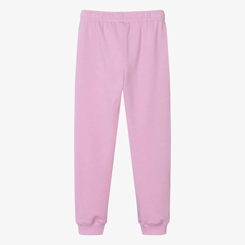 Teen Girls Pink Organic Cotton Joggers