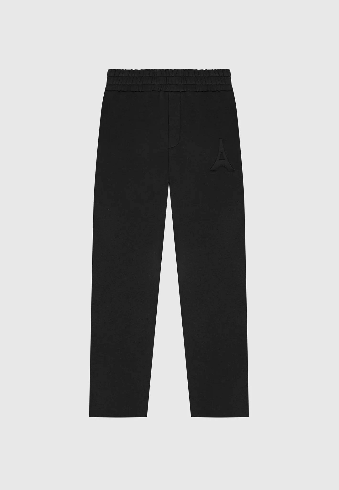 ternel Eiffel Embossed Joggers - Black