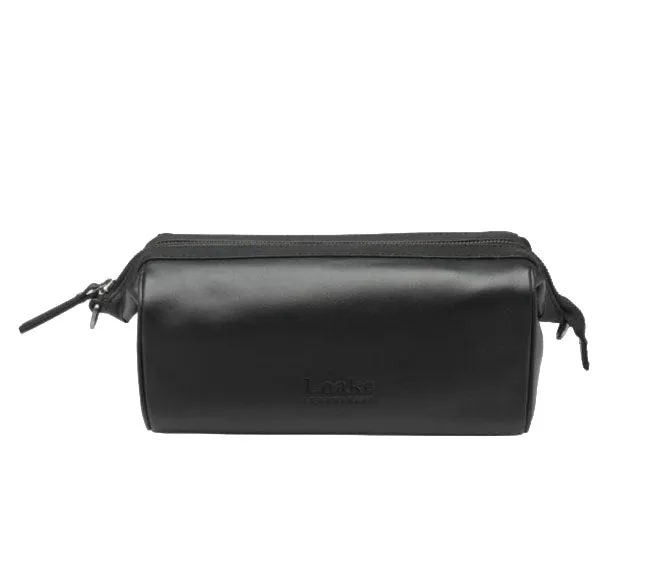 Thames Black Toiletry Bag