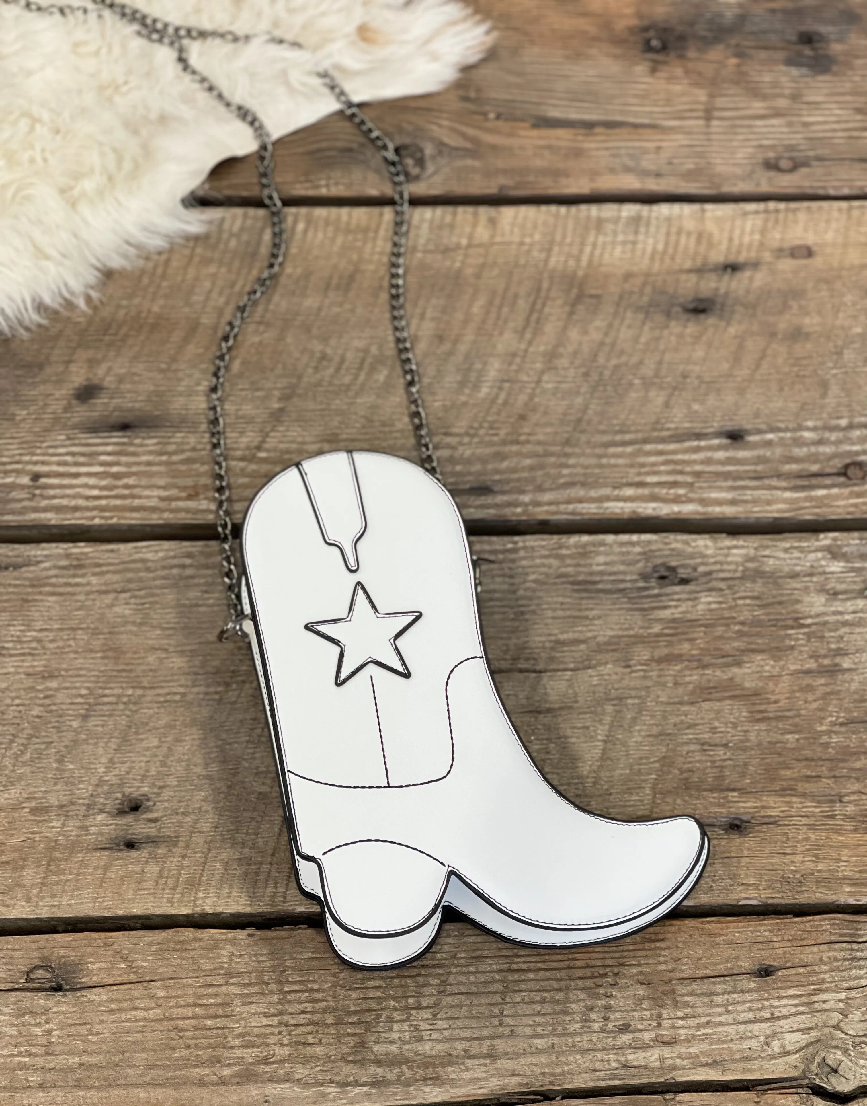 The Cowboy Star Boots Purse