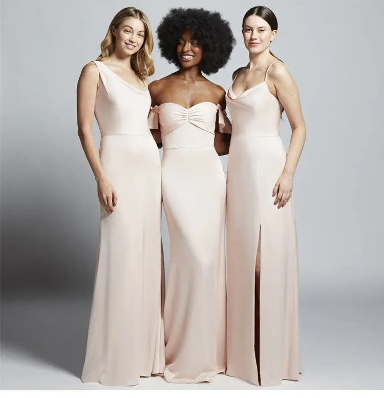 Laeya Bridesmaid Satin Dresses - Shop Now