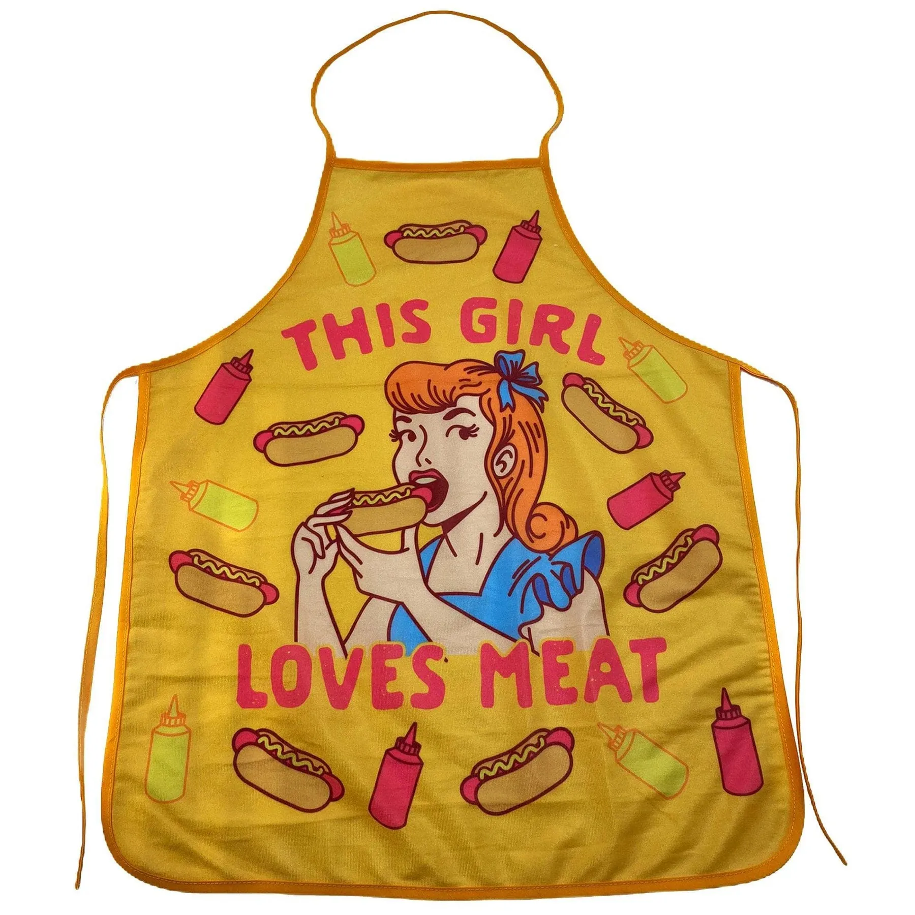 THIS GIRL LOVES MEAT APRON