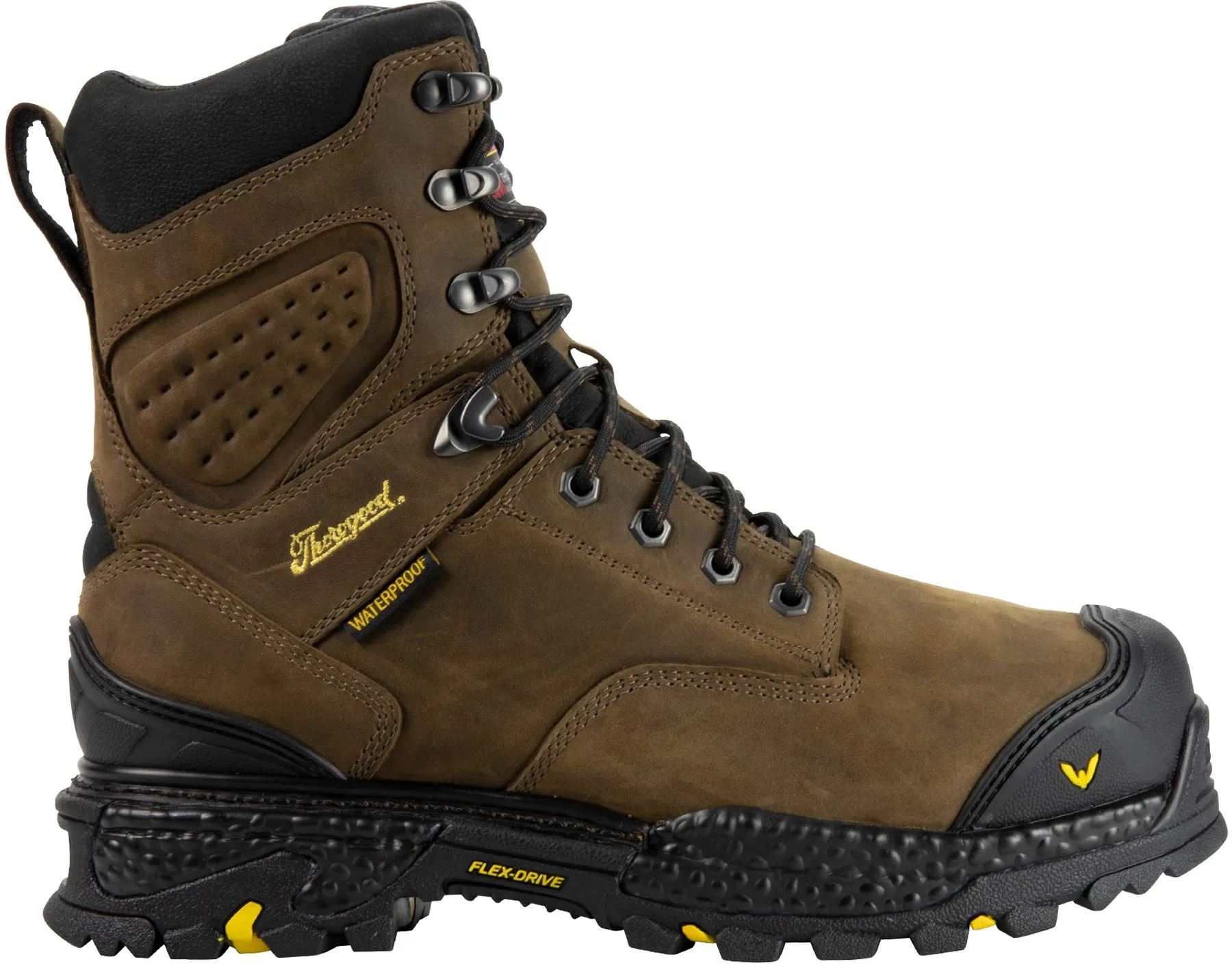 Thorogood Men's Waterproof Insulated Safety Toe Work Boot.