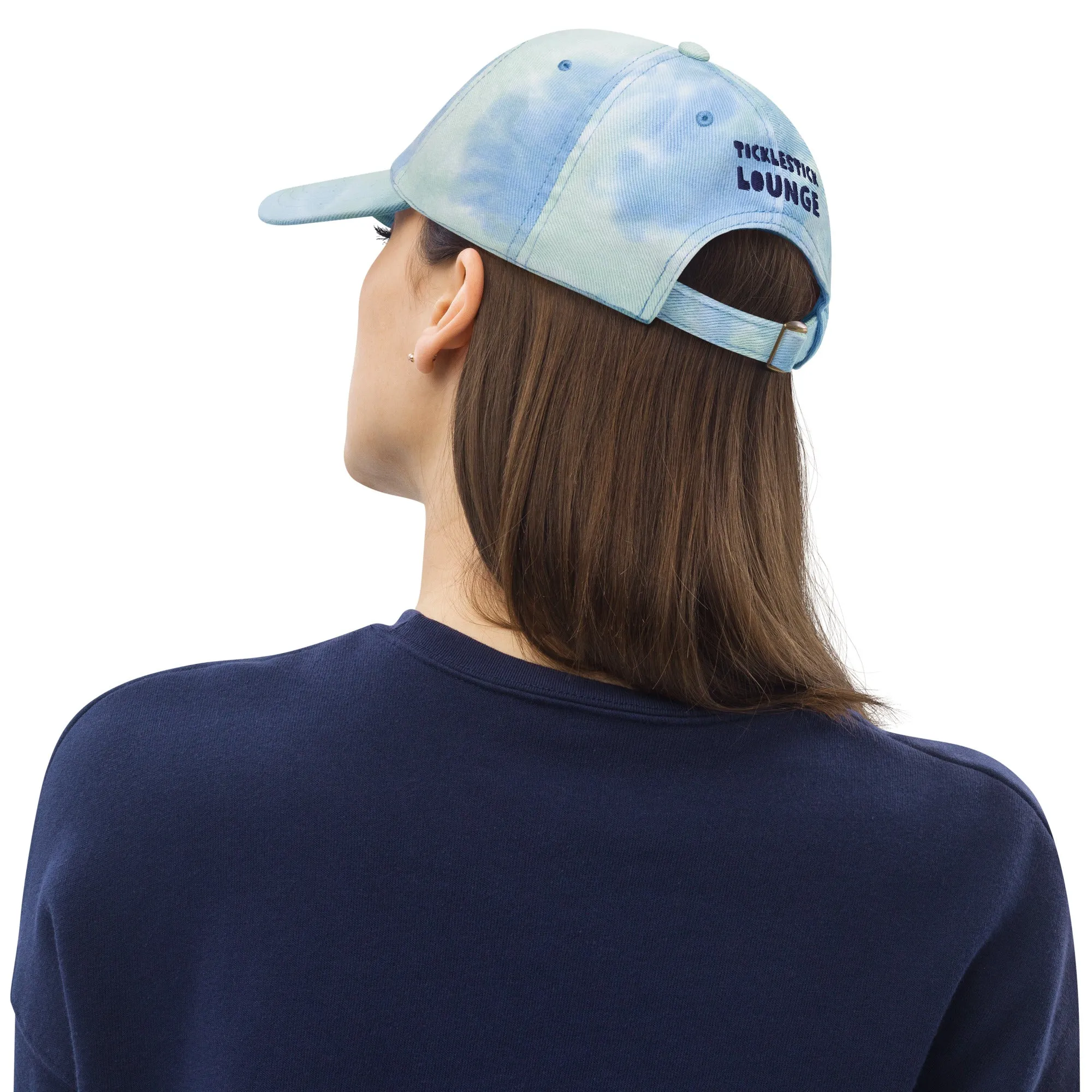 Tie dye hat - Blue Logo