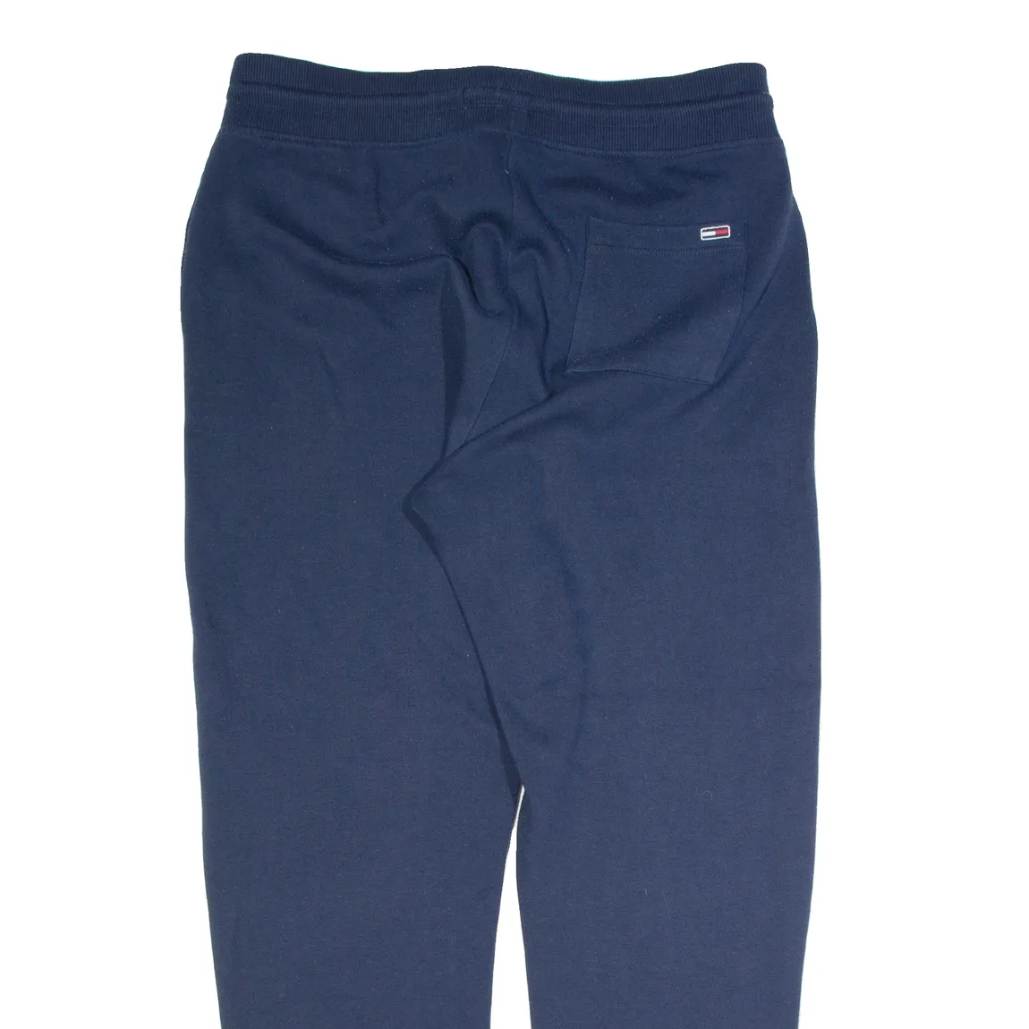 TOMMY HILFIGER Womens Joggers Blue Skinny L W32 L27