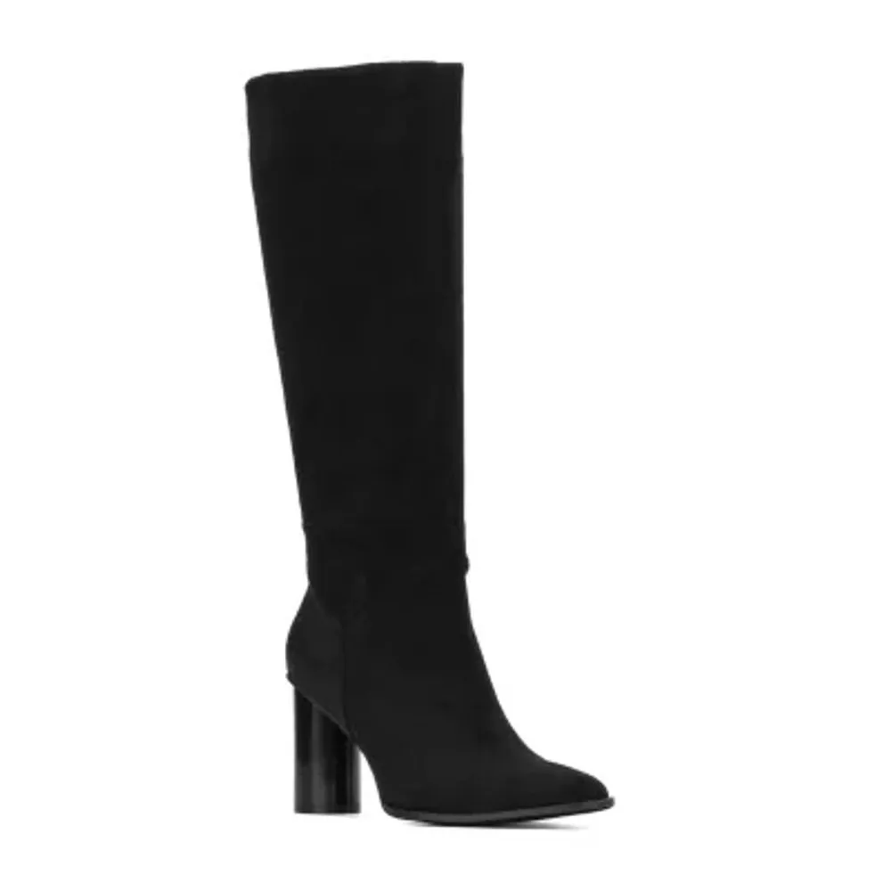 Torgeis Womens Treasure Stacked Heel Dress Boots