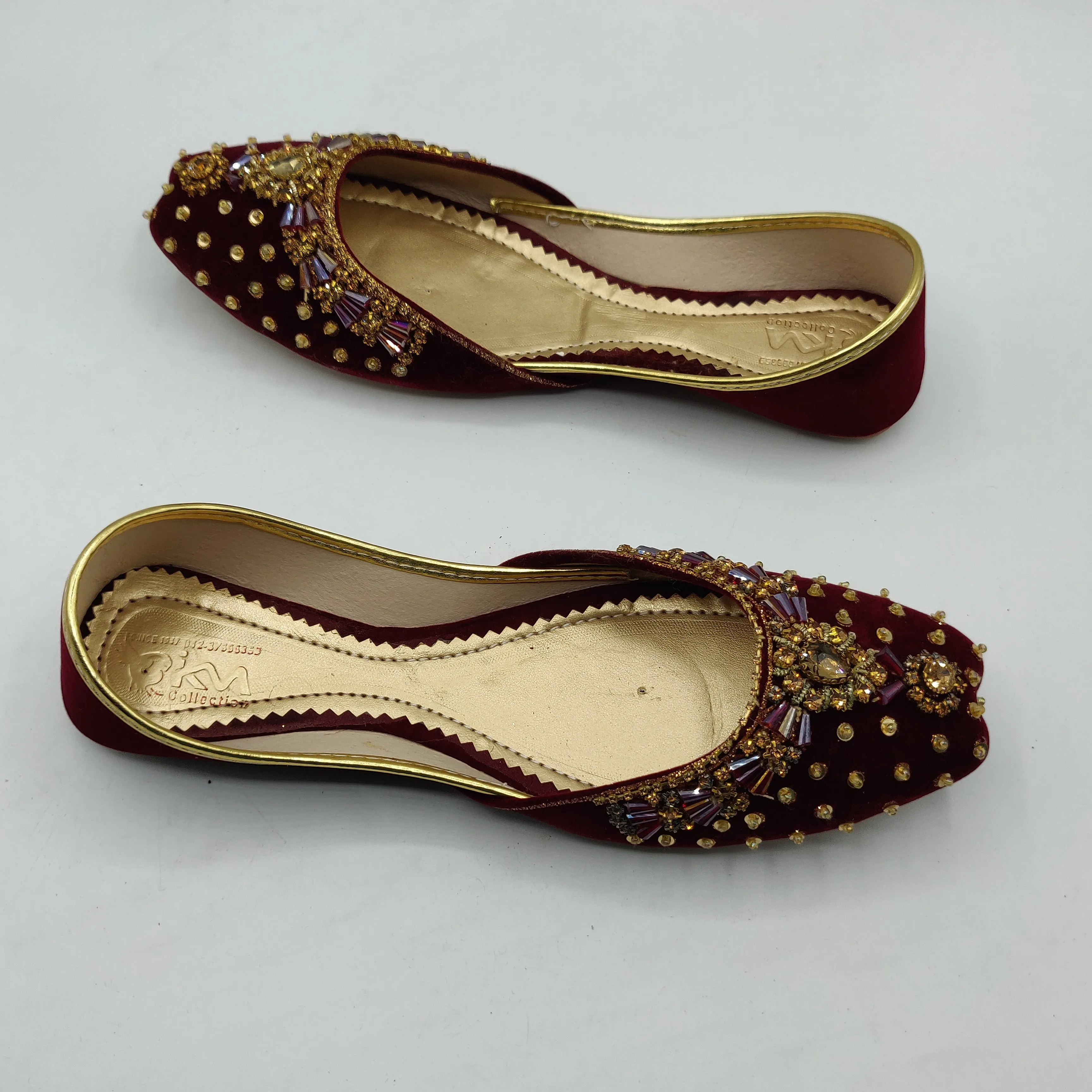 Traditional Women's Khussa Shoes K45