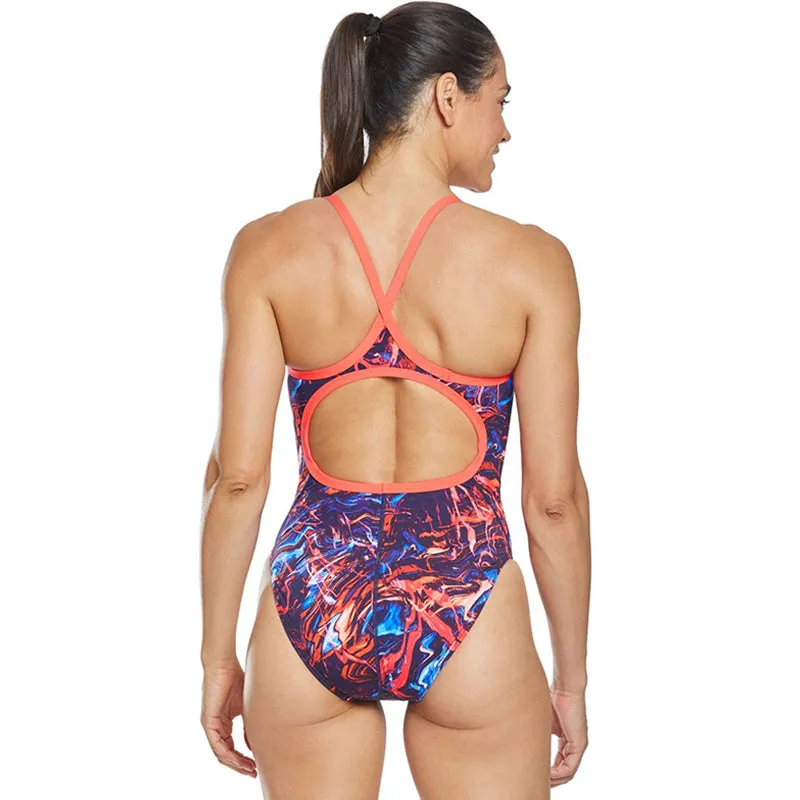 TYR - Penello Diamondfit Ladies Swimsuit - Red/White/Blue