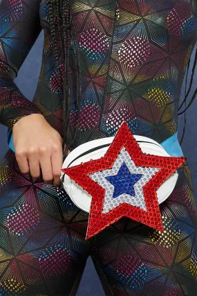 USA Sequin Star Fanny Pack.