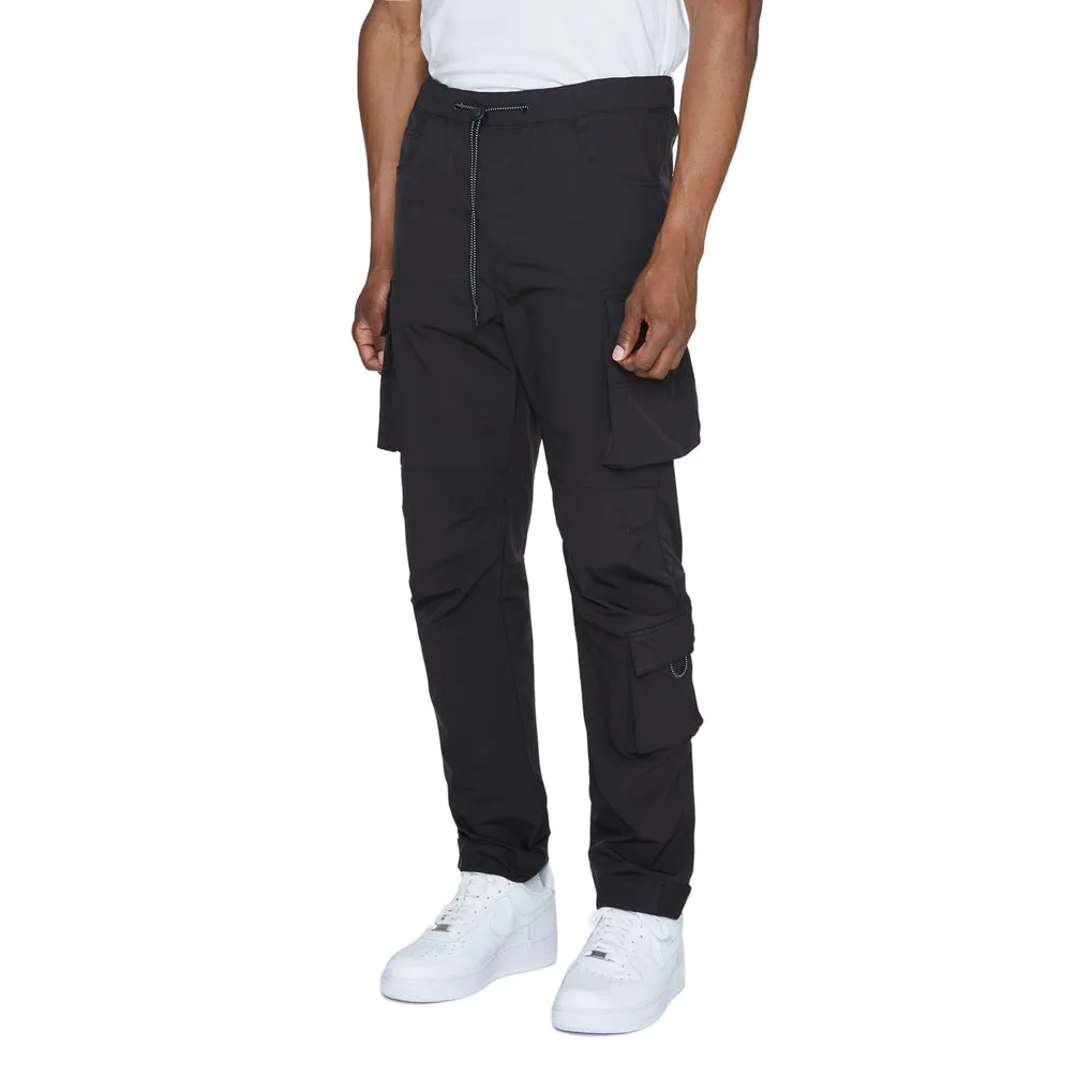 Utility Windbreaker Joggers - Black