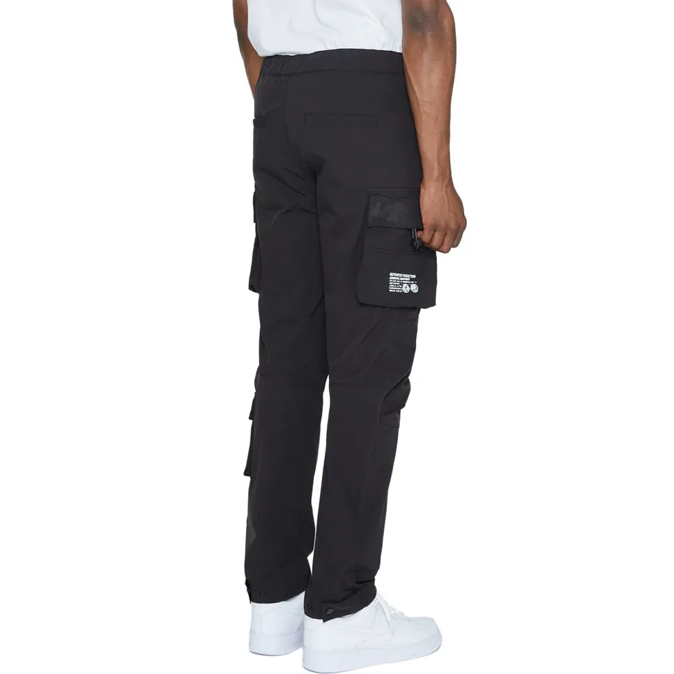 Utility Windbreaker Joggers - Black