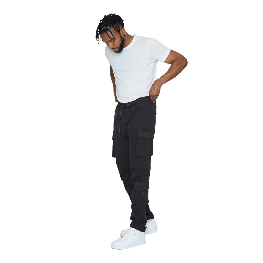 Utility Windbreaker Joggers - Black