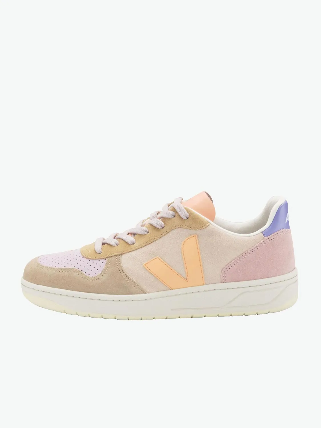 V-10 Multico Peach Sneakers