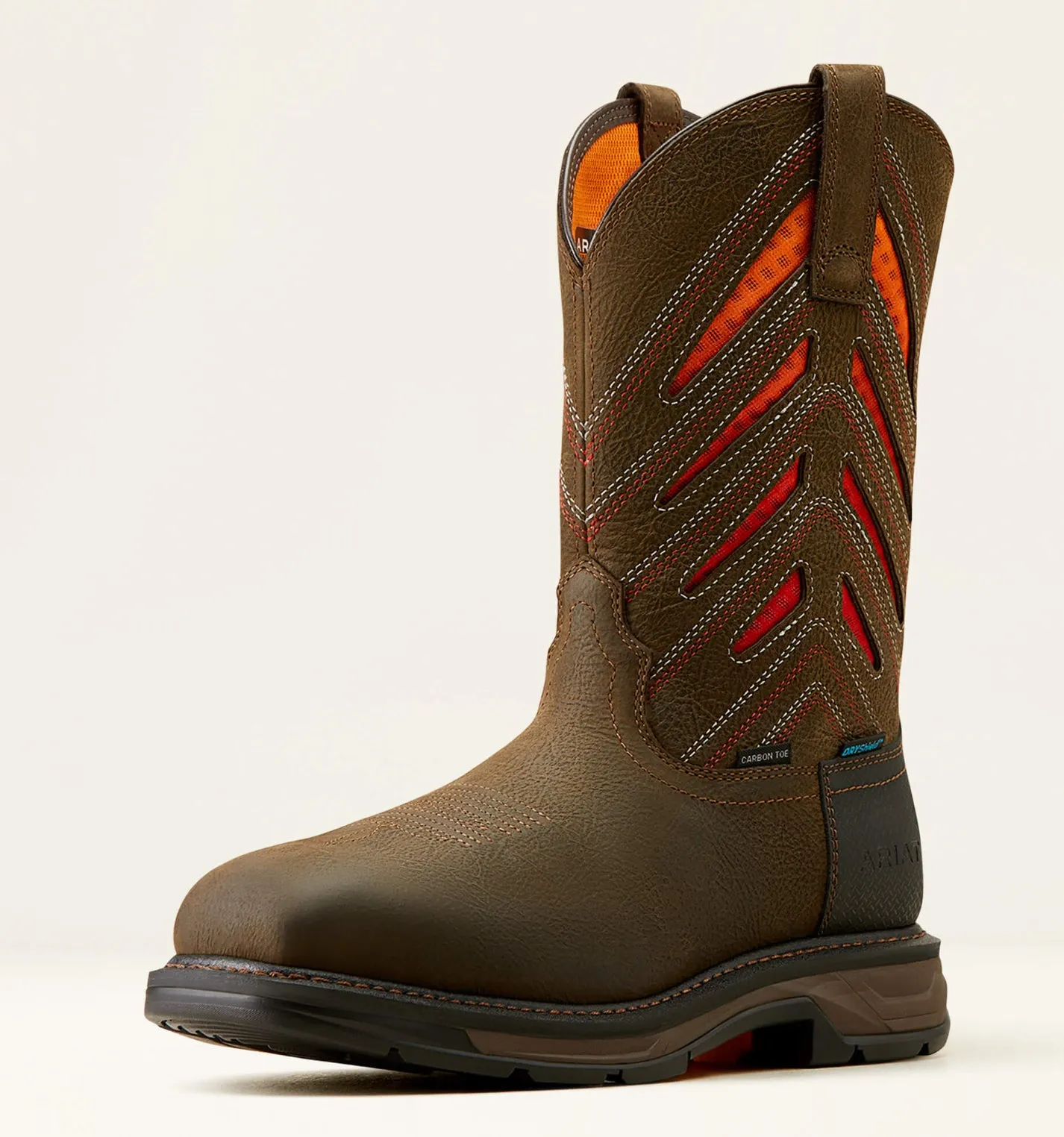 VentTEK WorkHog XT Waterproof Carbon Toe Work Boot.