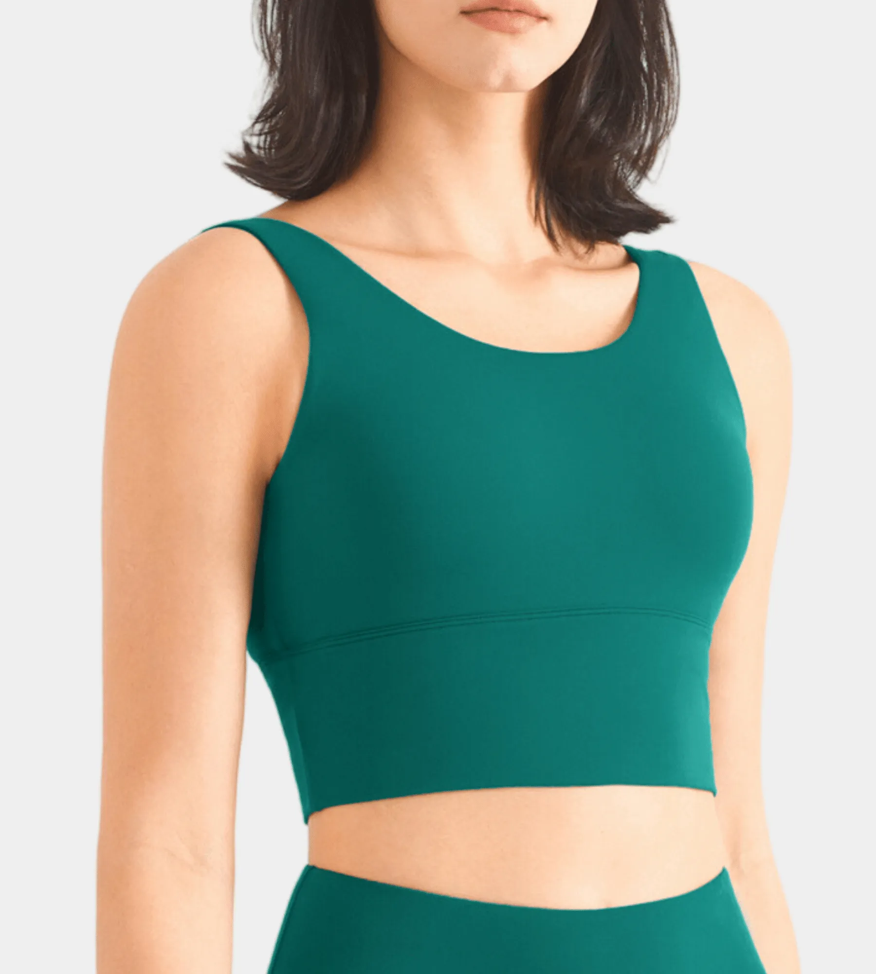 Vera sports bra: Sea Green (seconds sale)