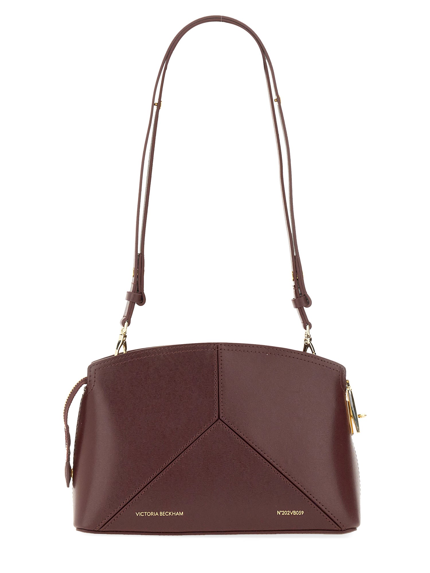 Victoria Beckham Leather Bag with Logo