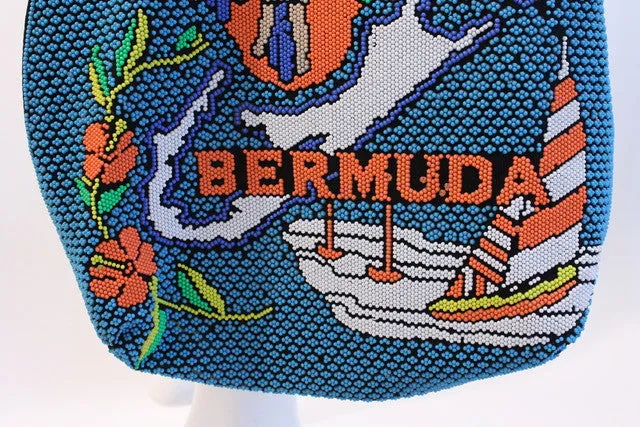 Vintage BERMUDA Beaded Bag