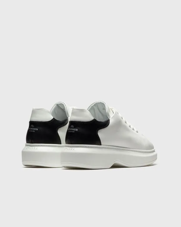 Vitello White Black Chunky Sneakers