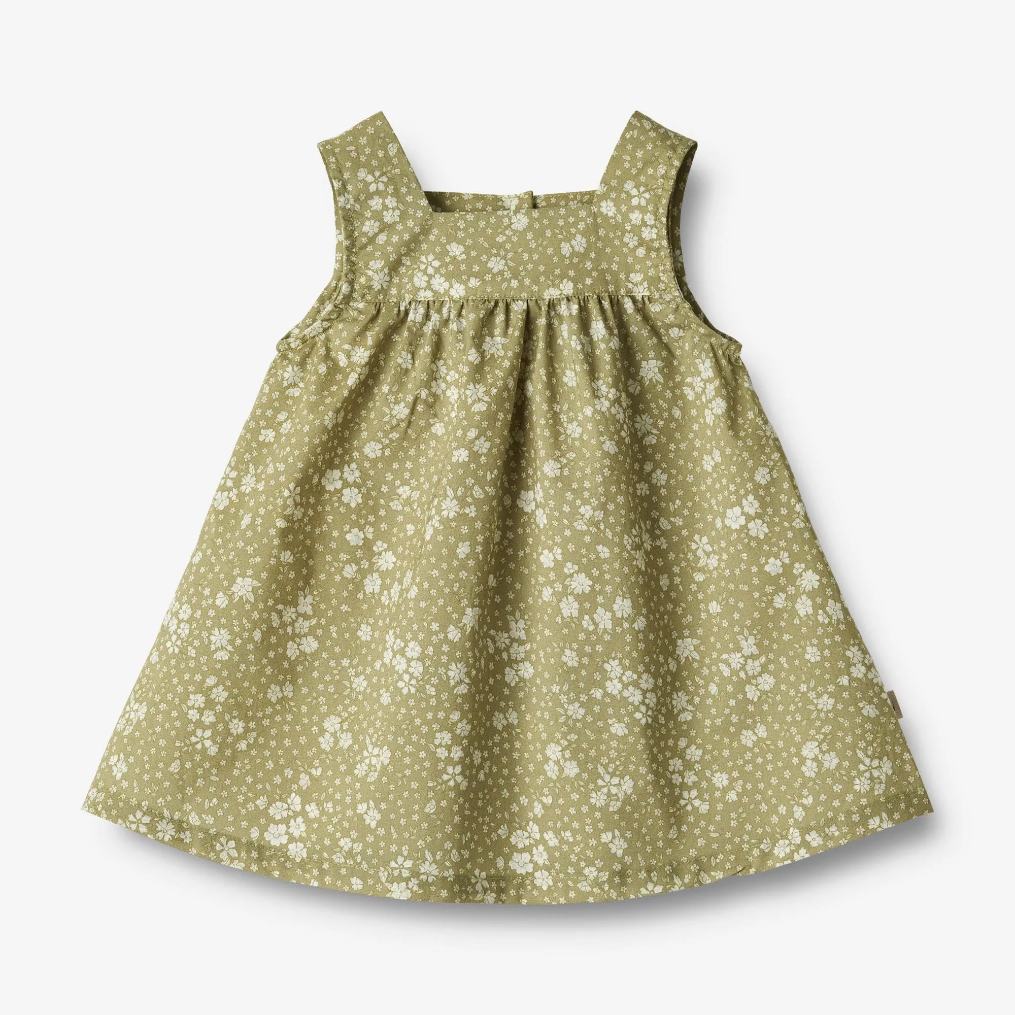 W-Dress Ayla - green flowers