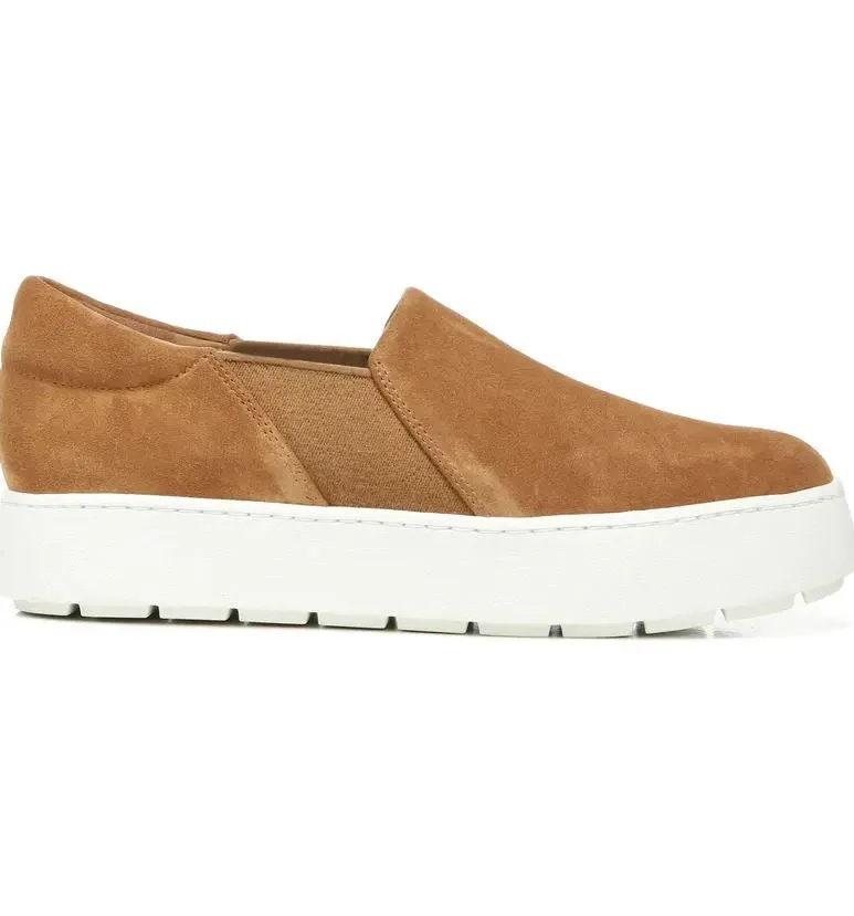 Warren Lug Water Resistent Sneaker - Tan Suede