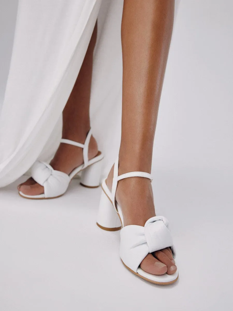 White High Heel Sandals