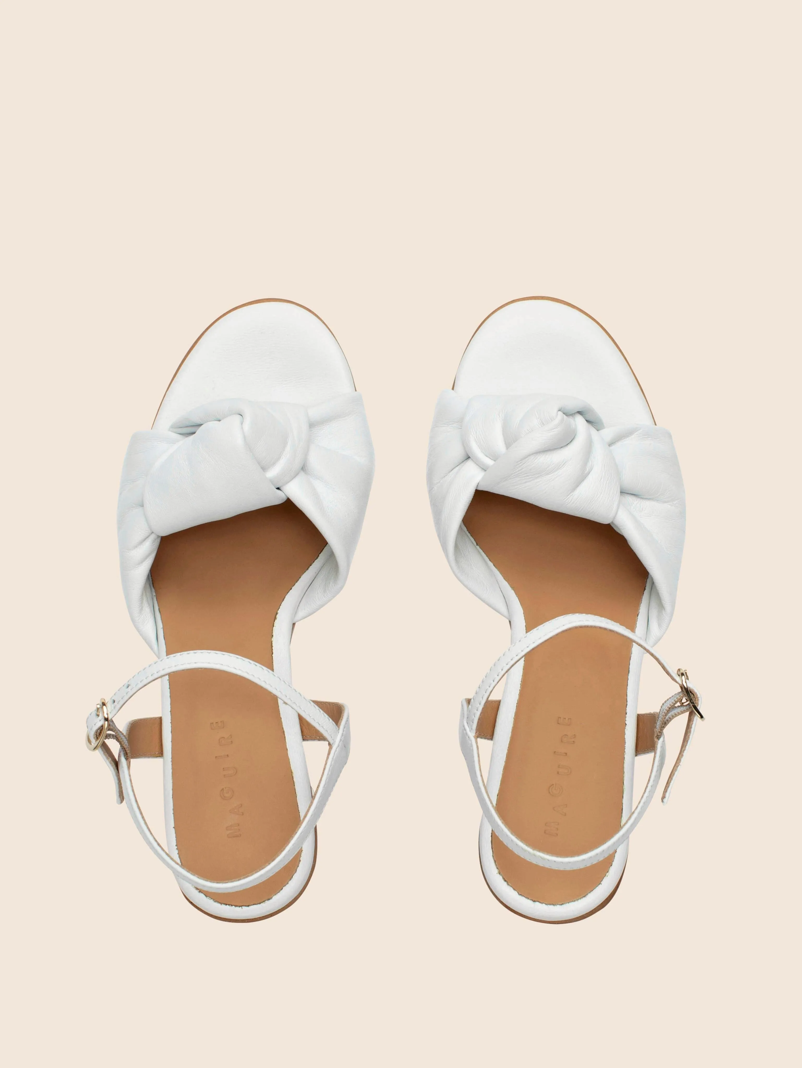 White High Heel Sandals