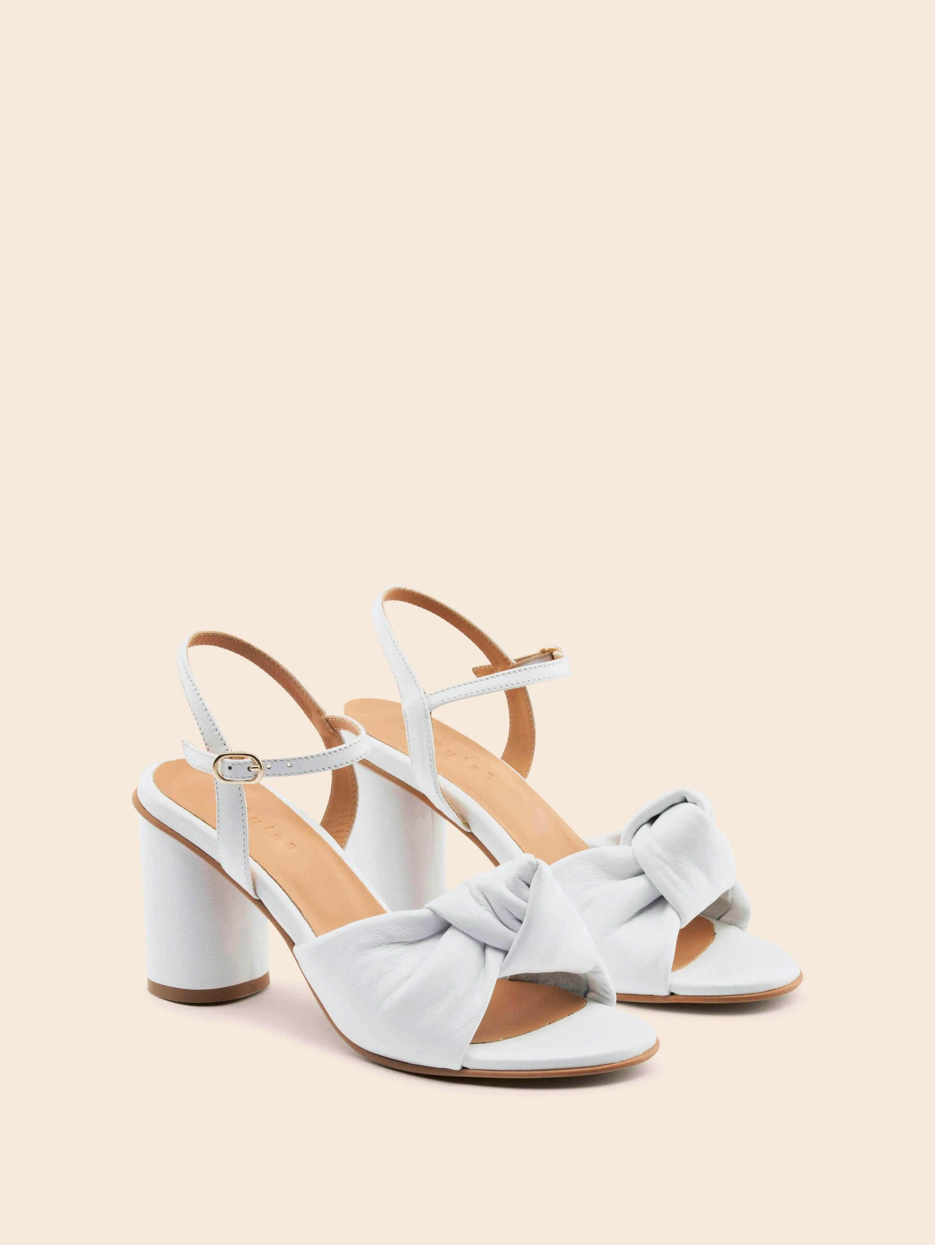 White High Heel Sandals