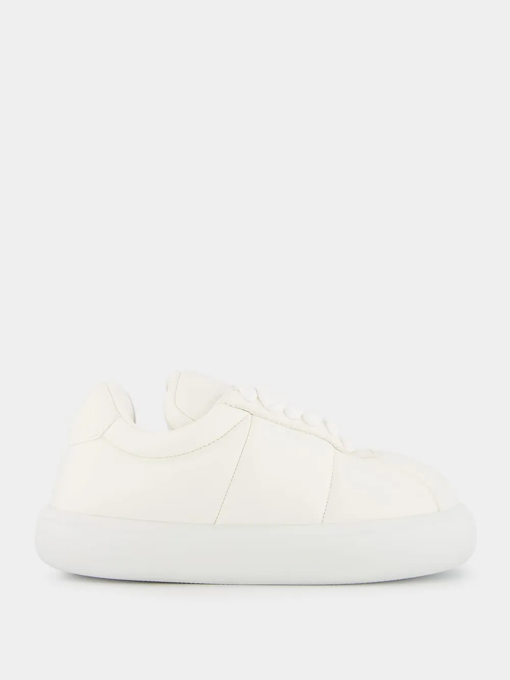 White Leather Bigfoot 2.0 Sneaker